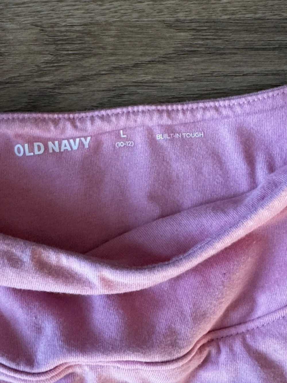Old Navy Girls Pink Athletic Skort Built-In Shorts Active Tennis Skirt Size L 10